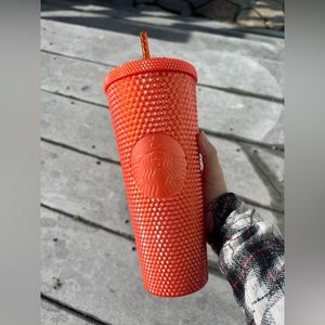 Orange Fall 2022 Starbucks cup